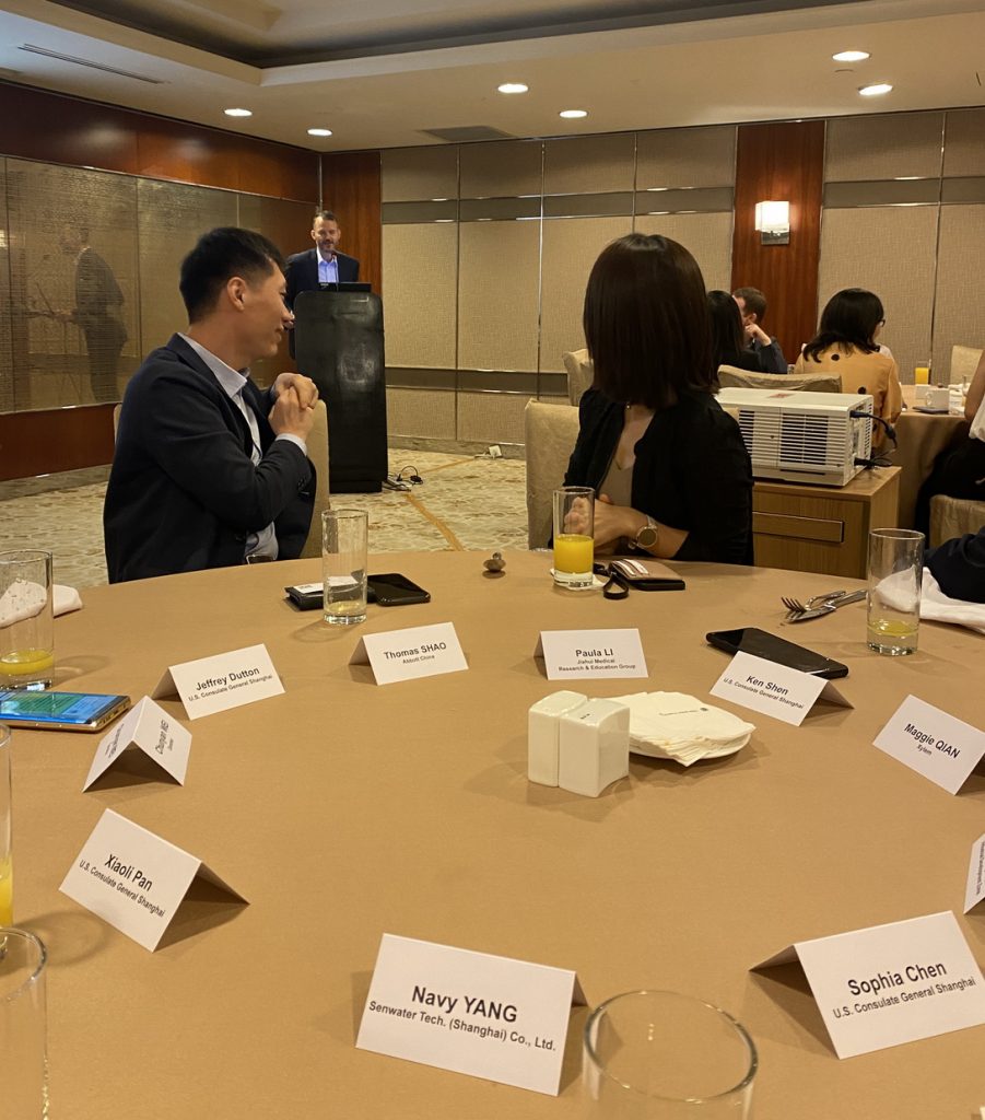 森乐Senwater受邀参加美国上海领事馆商务招待会插图1 森乐Senwater受邀参加美国上海领事馆商务招待会插图1
