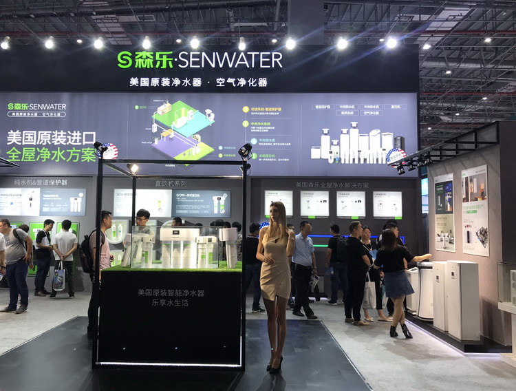 2018上海国际水展：美国森乐全屋净水及智能直饮机新品受国内外观众追捧插图4