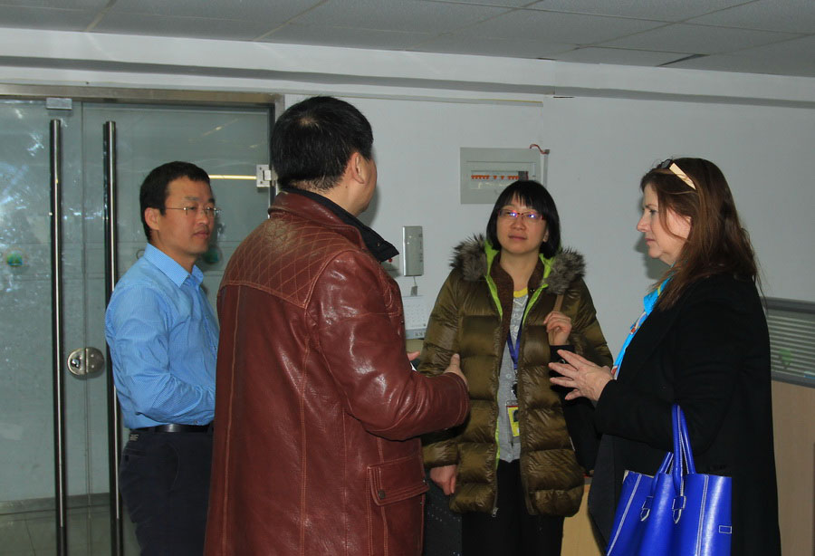 美国驻上海商务领事走访森乐上海总部插图1